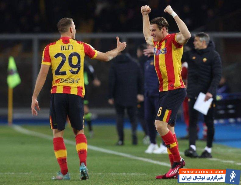 فدریکو باشیروتو ستاره دیدار لچه و رم با زدن یک گل