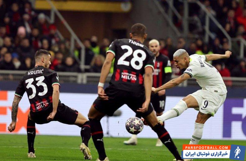 پیروزی ارزشمند خانگی میلان برابر تاتنهام با تک گل براهیم دیاز