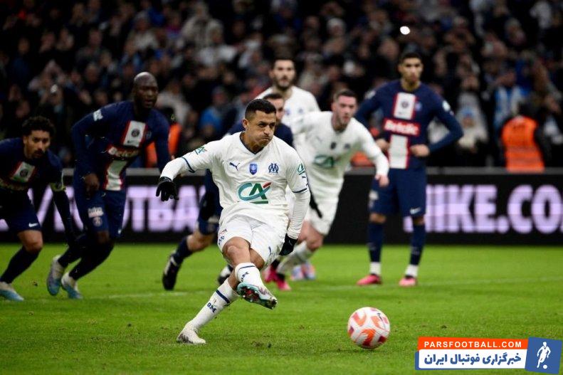 حذف تلخ پاری سن ژرمن در جام حذفی فرانسه با شکست برابر المپیک مارسی