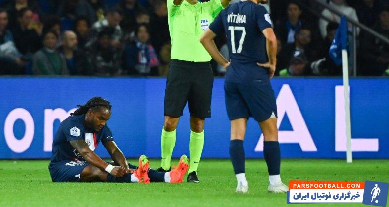 مصدومیت شدید رناتو سانچس در دیدار پاری سن ژرمن و تولوز