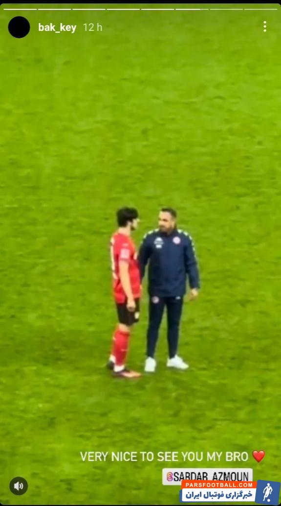 آزمون در آغوش بابک کیهان‌فر دسیار سرمربی مایتنس