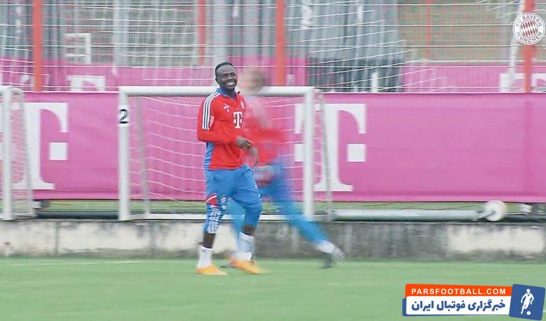 مانه ؛ حضور مانه در تمرینات گروهی بایرن مونیخ