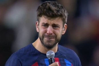 پیکه ؛ ناراحتی پیکه از حذف بارسلونا برابر منچستریونایتد