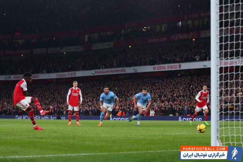 شکست تلخ آرسنال در لندن برابر منچسترسیتی در دیداری معوقه در لیگ جزیره
