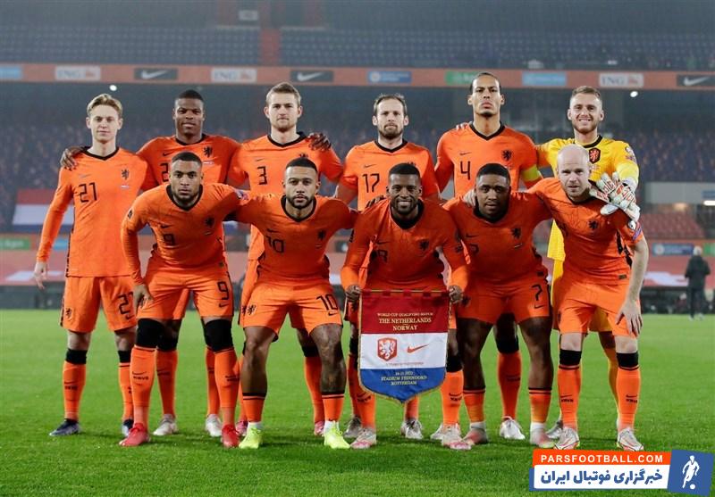 هلند ؛ ثبت رکورد منفی سه گل خورده تا دقیقه 21 برای هلند در برابر فرانسه