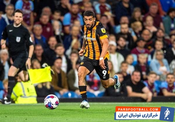 هال سیتی در حضور ستاره ایرانی مقابل حریفش به تساوی رسید