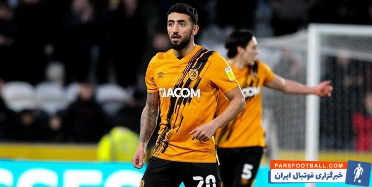 هال سیتی در حضور ستاره ایرانی مقابل حریفش به برتری رسید