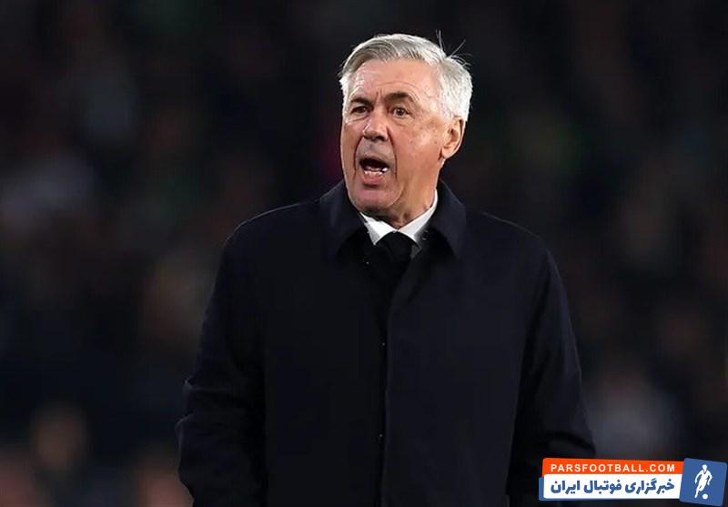 آنچلوتی سرمربی رئال مادرید