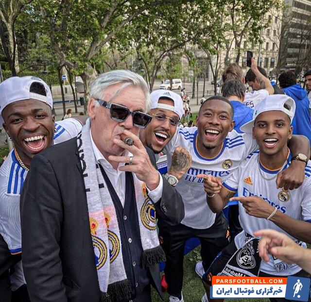 برزیل ؛ وینیسیوس : آنچلوتی به حضور در تیم ملی فوتبال برزیل علاقه دارد