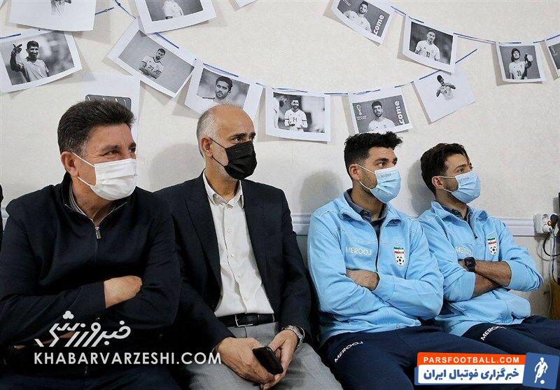 عکس| روز متفاوت بازیکنان تیم ملی/ ستاره‌های فوتبال ایران به یک خیریه رفتند