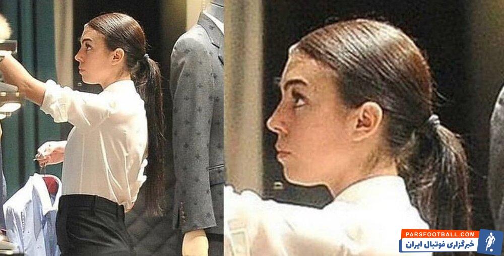 جورجینا ؛ فعالیت جورجینا در سال 2016 در فروگاه گوچی به عنوان فروشنده