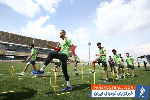 پرسپولیس ؛ حضور محمدرضا مامانی در تمرین پرسپولیس