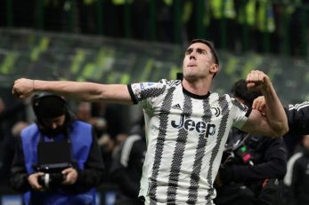 درگیری شدید بازیکنان اینتر و یوونتوس در پایان دیدار دو تیم