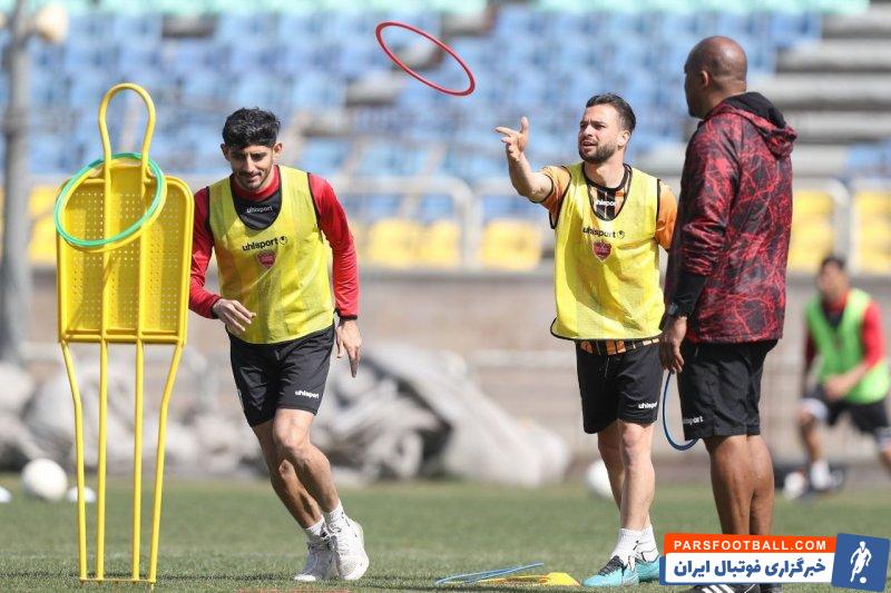 پرسپولیس ؛ ژست پیروزی سروش رفیعی پس از پرتاب های حلقه دقیق