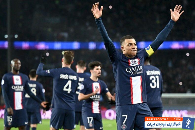 پیروزی پرگل پاری سن ژرمن برابر نانت با گلزنی مسی و امباپه