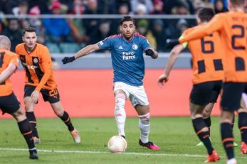 رکورد 21 شوت از فاینورد به دروازه شاختار در لیگ اروپا