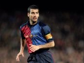 گواردیولا با پیراهن شماره 4 بارسلونا