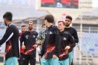 تمرینات تراکتور برای دیدار با پرسپولیس در حضور هواداران