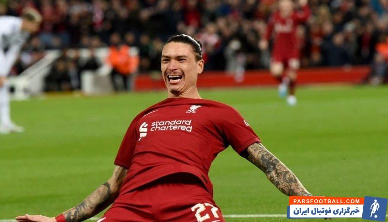 لیورپول ؛ تقلید داروین نونیز از شادی گل رشفورد