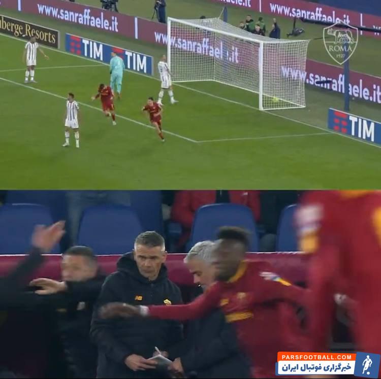 رم ؛ بی تفاوتی عجیب مورینیو به گل رم به یوونتوس 