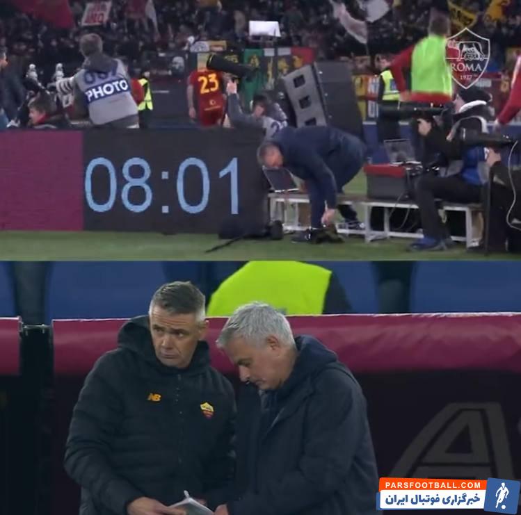 رم ؛ بی تفاوتی عجیب مورینیو به گل رم به یوونتوس 