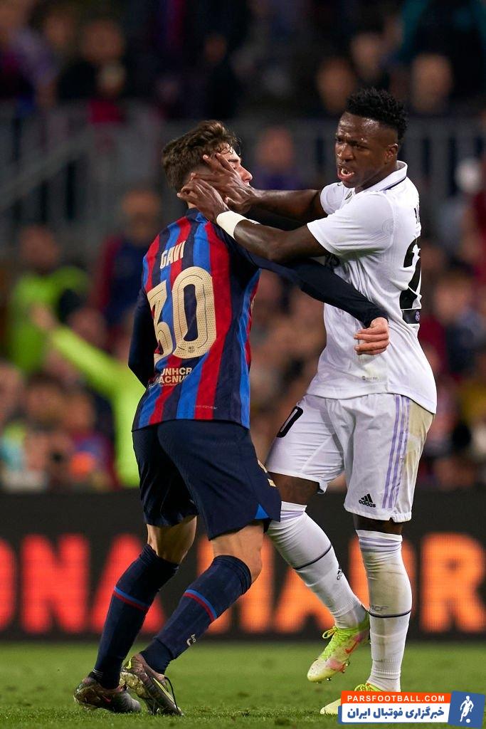 رئال مادرید ؛ تصاویری از درگیری وینیسیوس و گاوی 