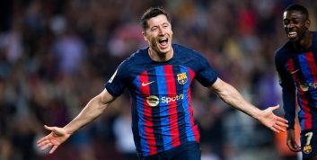 بارسلونا ؛ لواندوفسکی و ثبت 27 گل برای بارسلونا در تمامی رقابت ها تاکنون