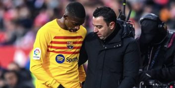 دمبله ؛ توقف مذاکره تمدیدقرارداد دمبله با بارسلونا