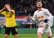 دورتموند ؛ درگیری بین بازیکنان دورتموند و لایپزیش در دقایق پایانی بازی