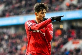 بایرلورکوزن در حضور ستاره ایرانی مقابل حریفش به برتری رسید