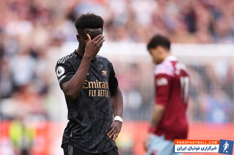 آرسنال ؛ عذرخواهی ساکا از هواداران به خاطر از دست دادن پنالتی