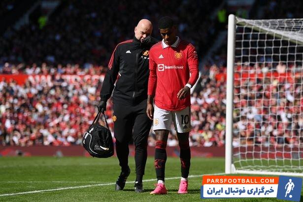 منچستریونایتد ؛ مصدومیت رشفورد در دیدار برابر اورتون