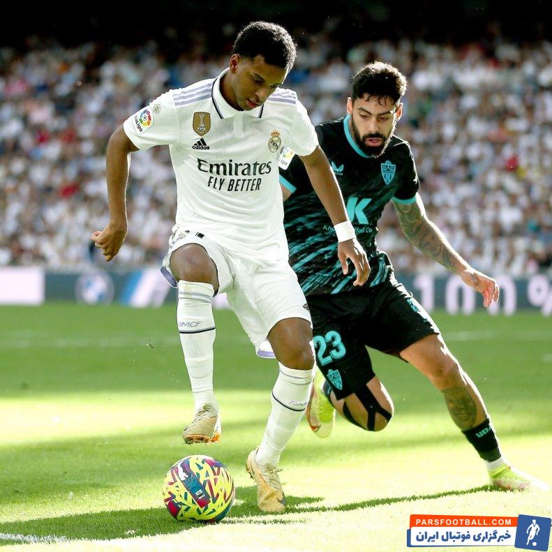 رئال مادرید ؛ دریبل تماشایی رودریگو روی گل دوم رئال مادرید به آلمریا 