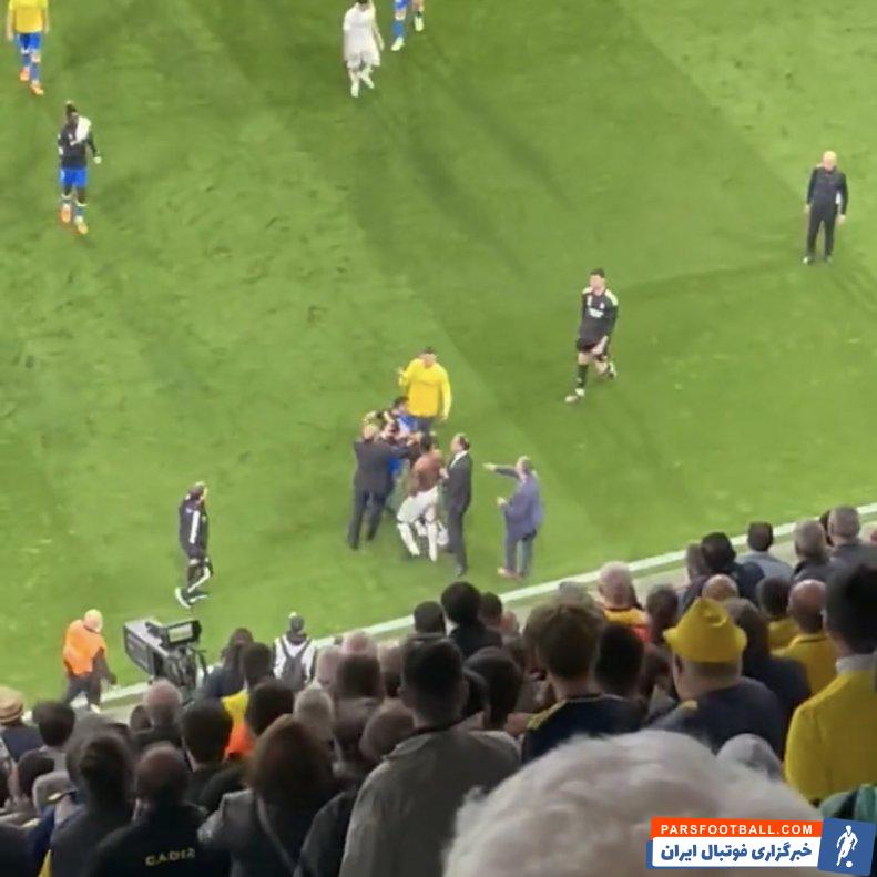 رئال مادرید ؛ توهین های نژاد پرستی هواداران کادیز به رودیگر 