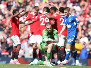 منچستریونایتد ؛ صعود منچستریونایتد به رتبه سوم با پیروزی برابر اورتون