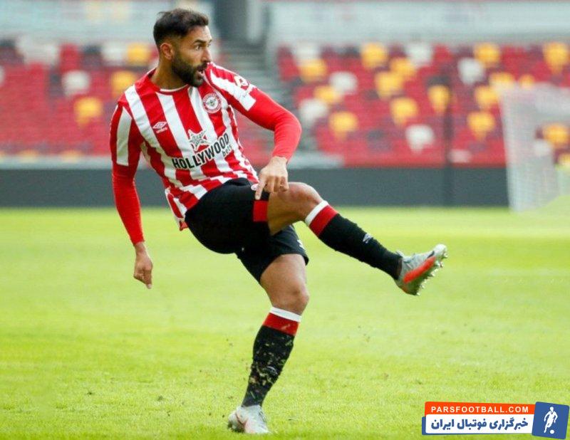 قدوس ؛ حضور قدوس بر روی نیمکت برنتفورد در برابر برایتون