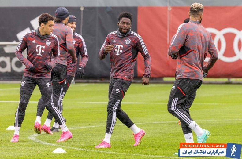 چوپو موتینگ ؛ حضور چوپو موتینگ در تمرینات بایرن مونیخ