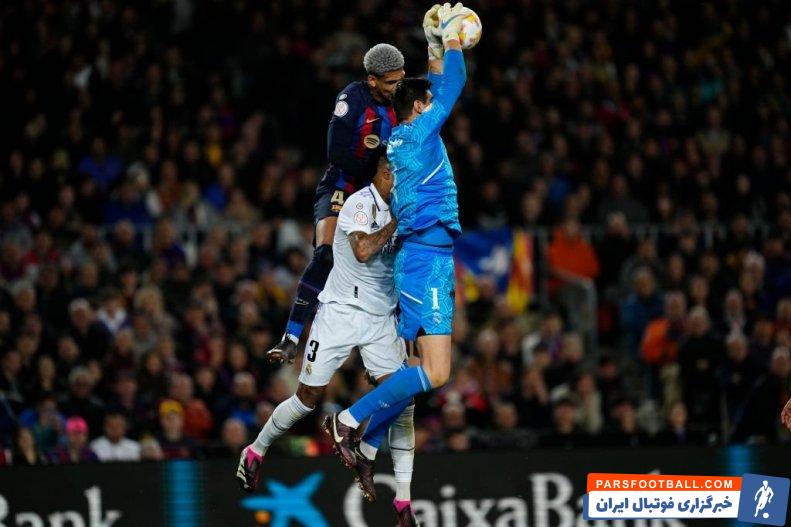 رئال مادرید ؛ مهار ضربه لواندوفسکی از سوی کورتوا و پایه ریزی گل اول رئال 