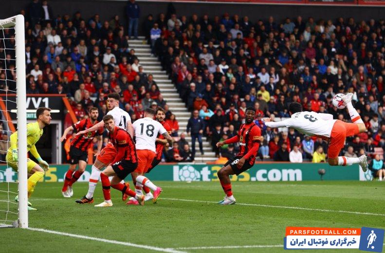 وستهم ؛ گل عقربی فورنالس به بورنموث 