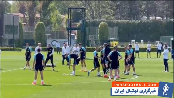اینتر ؛ درگیری اونانا و برزوویچ در تمرین اینترمیلان