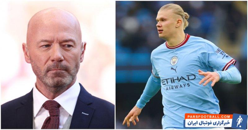 هالند ؛ آلن شیرر : هالند از 60 گل زده در یک فصل عبور می کند