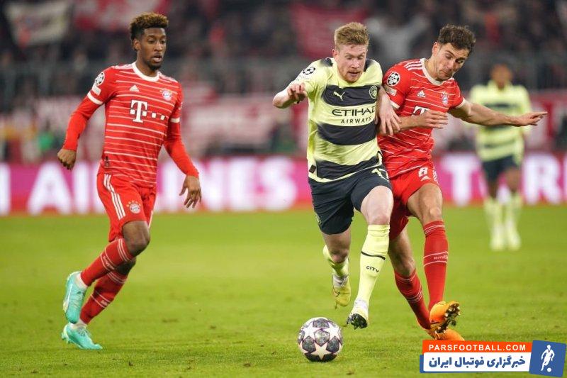 منچسترسیتی ؛ دی بروینه برنده برتین بازیکن دیدار بایرن - سیتی