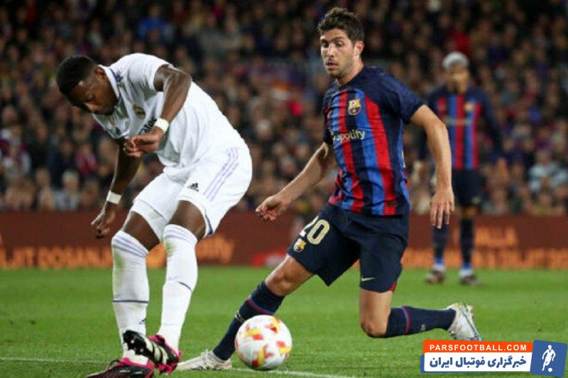 بارسلونا ؛ روبرتو : گل لحظات آخری رئال مادرید بازی ما را خراب کرد