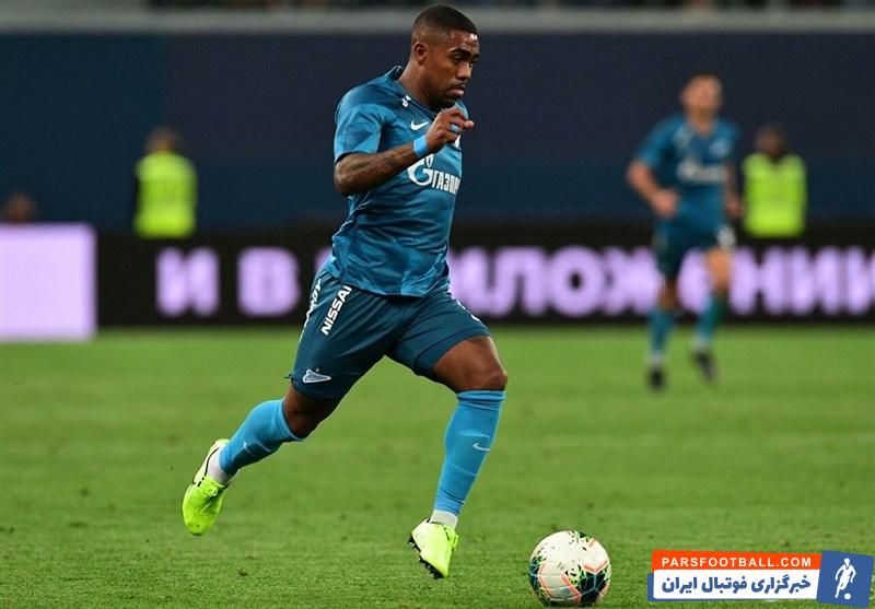 آرسنال به دنبال جذب مالکوم از زنیت