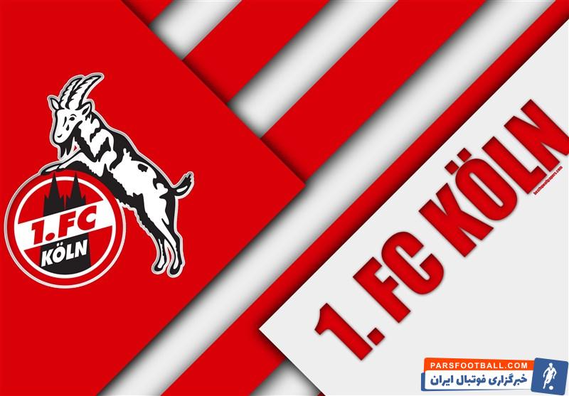 کلن ؛ پرتاب توپ تنیس به زمین فوتبال در دیدار بایرلورکوزن و کلن