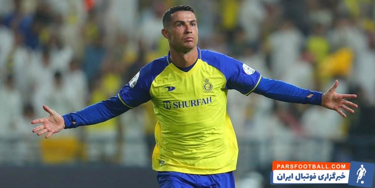 النصر ؛ سجده شکر رونالدو پس از گلزنی برابر الشباب