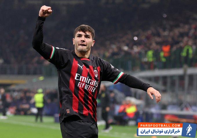 میلان ؛ براهیم دیاز و بوسیدن لوگوی میلان علی رغم تمایل رئال به بازگرداندن وی