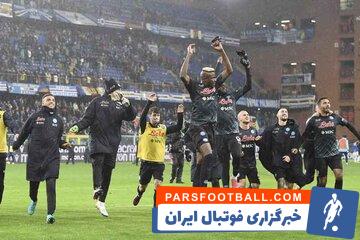 تصاویری از هر بازیکن روی پیراهن ناپولی برای جشن قهرمانی