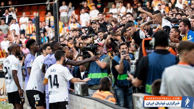 والنسیا ؛ باشگاه والنسیا : کل استادیوم به وینیسیوس توهین نکرده است