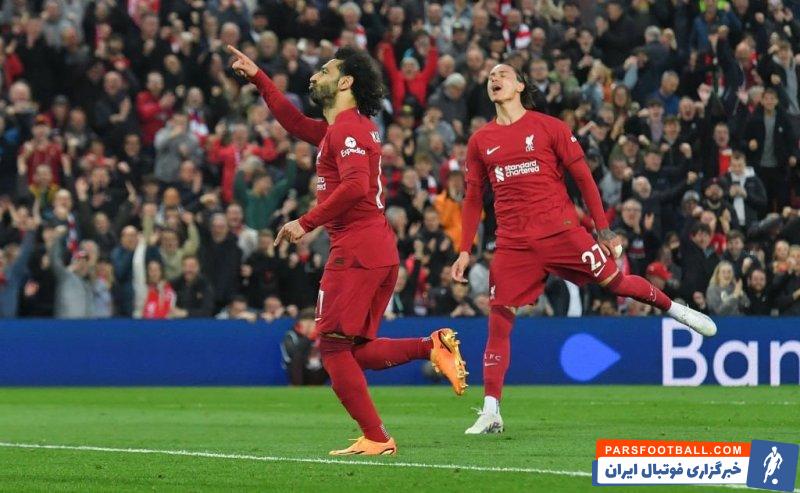 لیورپول ؛ هوشیاری داروین نونیز برای گرفتن پنالتی برابر فولام